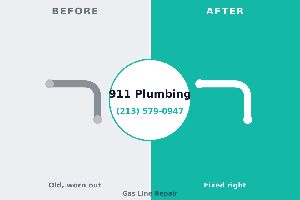 Before and after: plumbing company Gloversville, NY